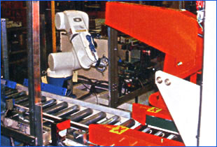 製品箱詰生産ライン装置（施工例）画像